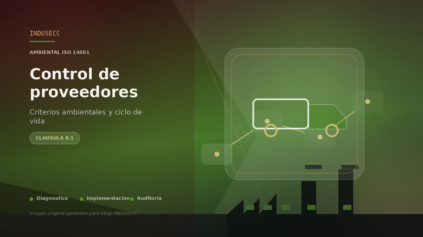 Art&iacute;culo control ambiental de proveedores