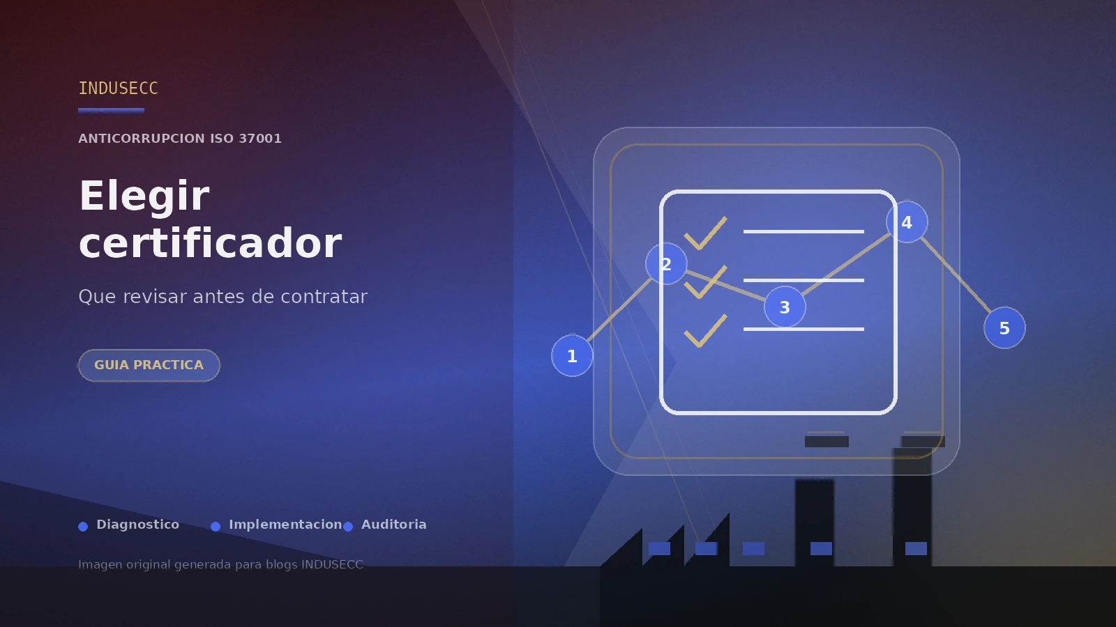 Cómo elegir certificador para tu transición a ISO 37001:2025