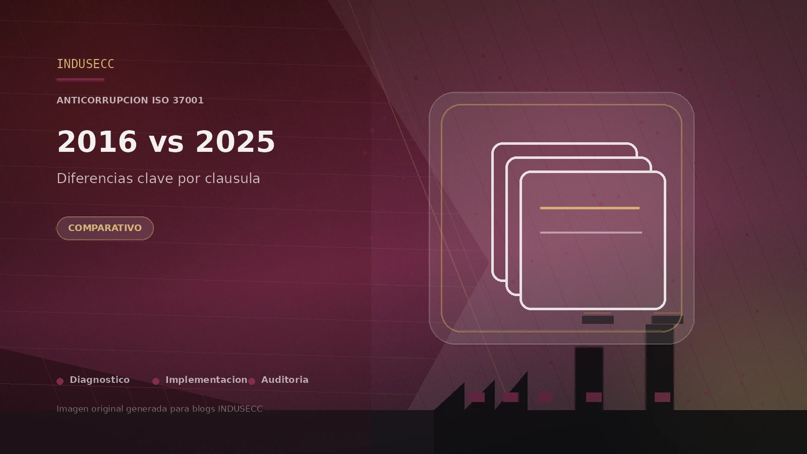 Comparativo ISO 37001:2016 vs 2025 por cl&aacute;usula