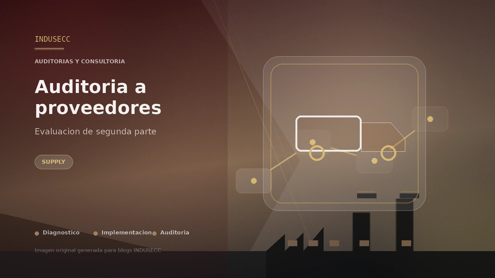 Art&iacute;culo Auditor&iacute;a de segunda parte a proveedores: qu&eacute; evaluar